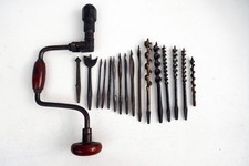 Alte Kehrratsche / Handbohrer