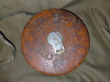 Metermaß Maßband Spule Antik