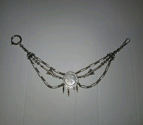 1900 freimaurer uhrenkette - freimaurer,