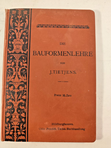 Bauformenlehre 1897 - , j