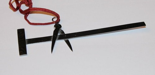 Anhänger,Symbol,Messing+Chrom